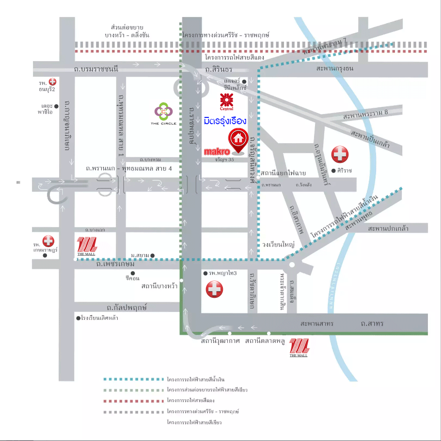 บ้านมือสองตกแต่งใหม่ โครงการ มิตรรุ่งเรือง จรัญสนิทวงศ์ เนื้อที่ 27 ตร.ว. ฟังก์ชัน 3 ห้องนอน 2 ห้องน้ำ จอดรถได้ 1 คัน บนทำเลศักยภาพ เชื่อมต่อหลายเส้นทาง ใกล้จุดขึ้นทางด่วน "ศรีรัช" และรถไฟฟ้าสายสีน้ำเงิน "สถานีไฟฉาย"